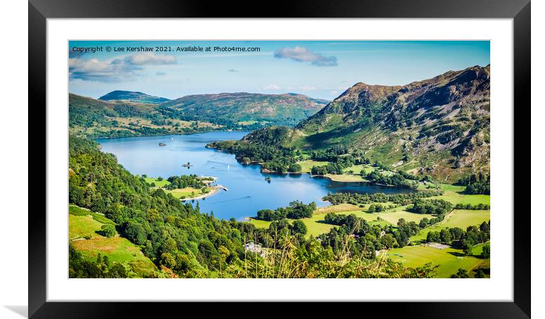 Buy Framed Mounted Prints of Ullswater in the Lake District by Lee Kershaw