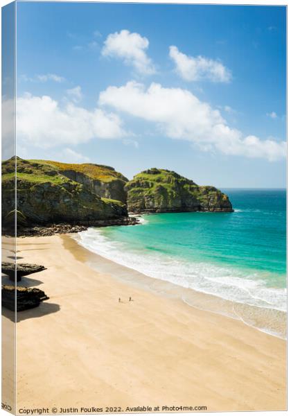 Bossiney Beach, Near Tintagel, Cornwall Picture Canvas Wall Art in ...