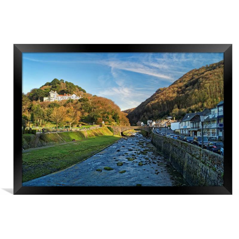 Lynmouth Picture Framed Wall Art in Colour by Darren Galpin ID #714504
