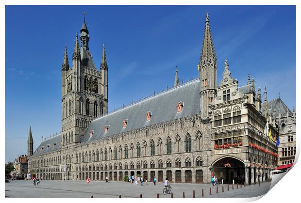 Ypres Cathedral, Belgium For sale as Framed Prints, Photos, Wall Art and  Photo Gifts