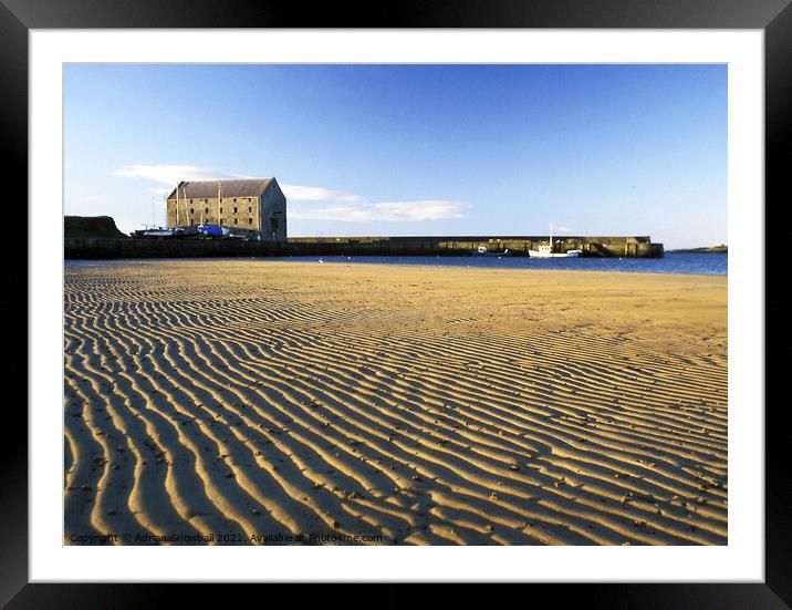 The Granary, Elie Picture Framed & Mounted Wall Art in Colour by Adrian ...