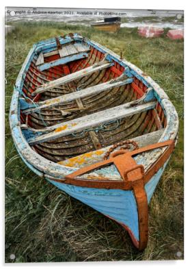 Old Rusty Fishing Boat Canvas Wall Art Pictures and more - Photo4me