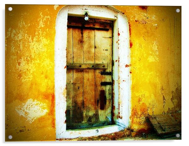 DOOR TO DESTINY  Acrylic by NILADRI DAS