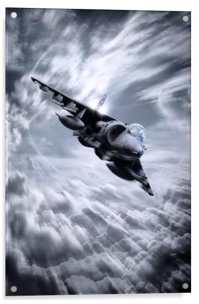 Harrier GR7 Acrylic by J Biggadike