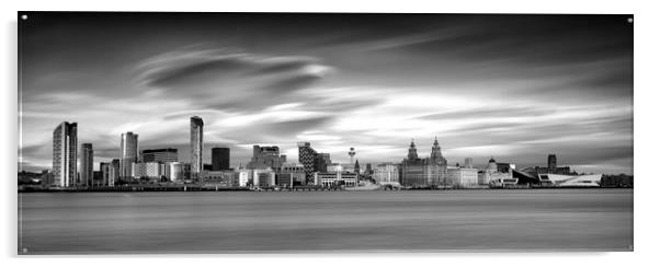  "Liverpool Waterfront" Acrylic by raymond mcbride