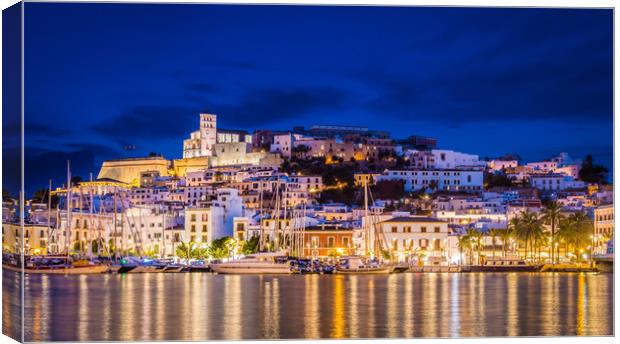 Ibiza Old town Canvas Print by Ed Alexander