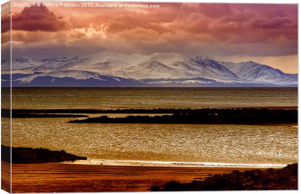 Isle Of Arran Canvas Print by Valerie Paterson