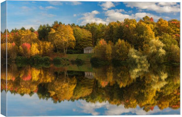 Clumber Park in the Autumn Canvas Print by Darren Ball