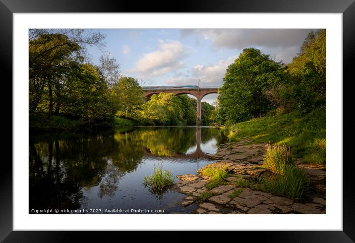 The Wear Late Summer Framed Mounted Print by nick coombs