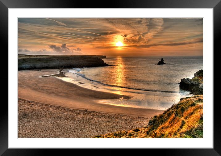Celtic dawn Framed Mounted Print by Mark Robson