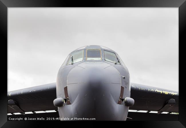 USAF Global Strike Command B-52H Framed Print by Jason Wells