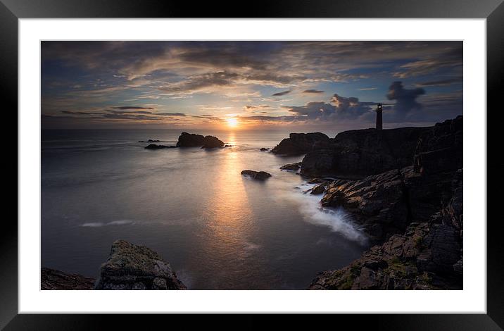  Butt of Lewis Lighthouse Framed Mounted Print by Scott Robertson