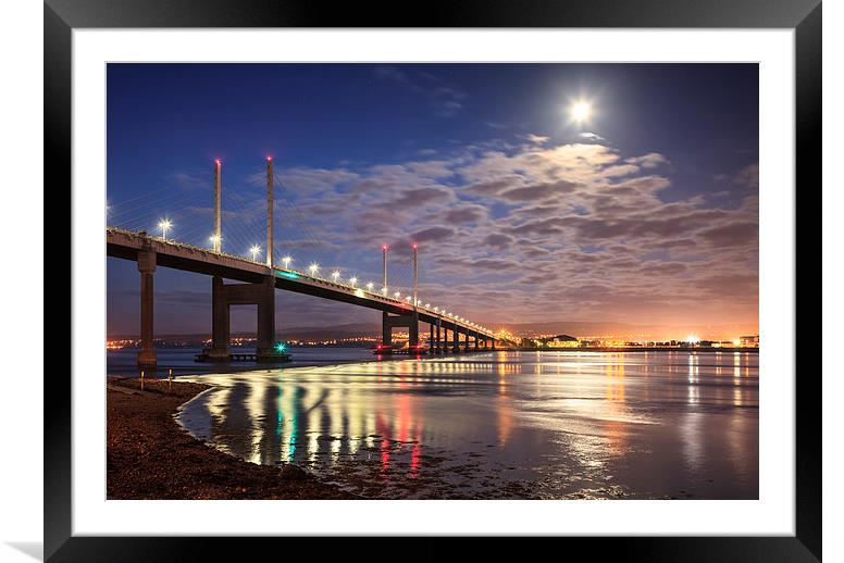 Buy Framed Mounted Prints of Kessock Bridge, Inverness by Andrew Ray