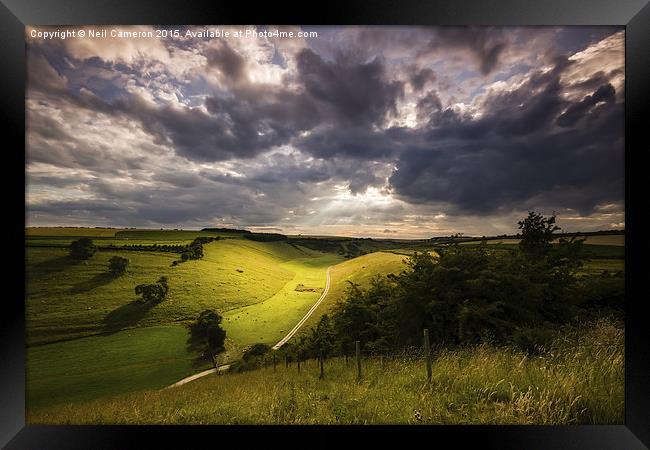 Thixendale  Framed Print by Neil Cameron