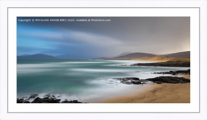 Outer Hebrides Beach Framed Mounted Print by Phil Durkin DPAGB BPE3