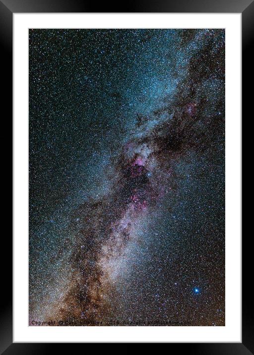 Milky Way galaxy Framed Mounted Print by Ragnar Lothbrok