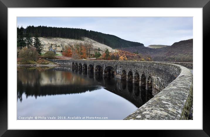 Frost-Kissed Dawn at Elan Valley Framed Mounted Print by Philip Veale