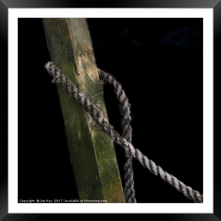 Rope Trick  Framed Mounted Print by Jim Key