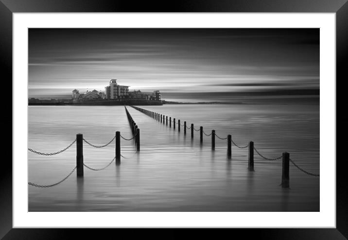 Weston Black and White Framed Mounted Print by David Neighbour