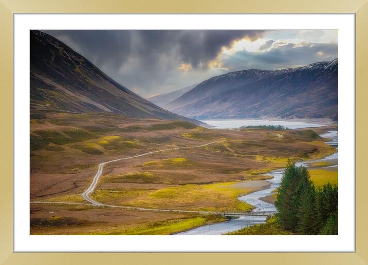 Cairngorm National Park Framed Mounted Print by Duncan Loraine
