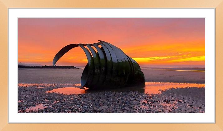 Mary's Shell Sunset Framed Mounted Print by Michele Davis