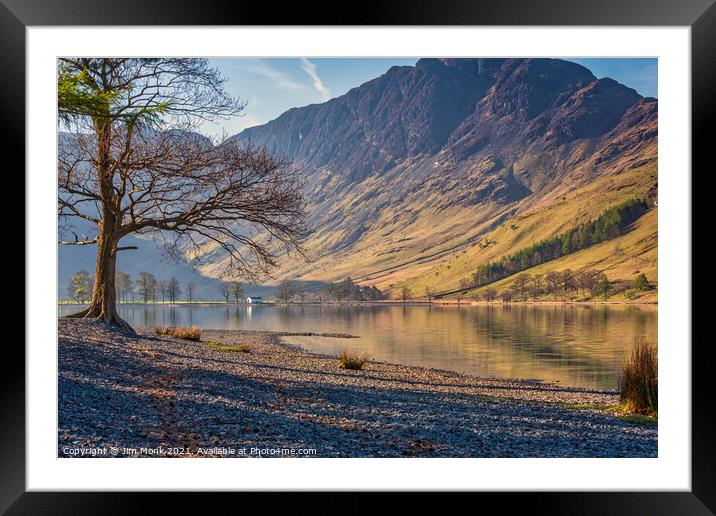 Buttermere, Lake District Framed Mounted Print by Jim Monk
