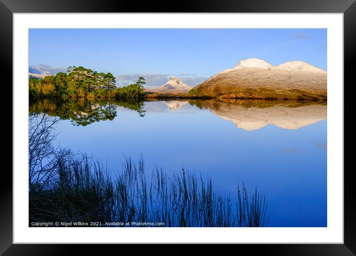 Stac Pollaidh Framed Mounted Print by Nigel Wilkins