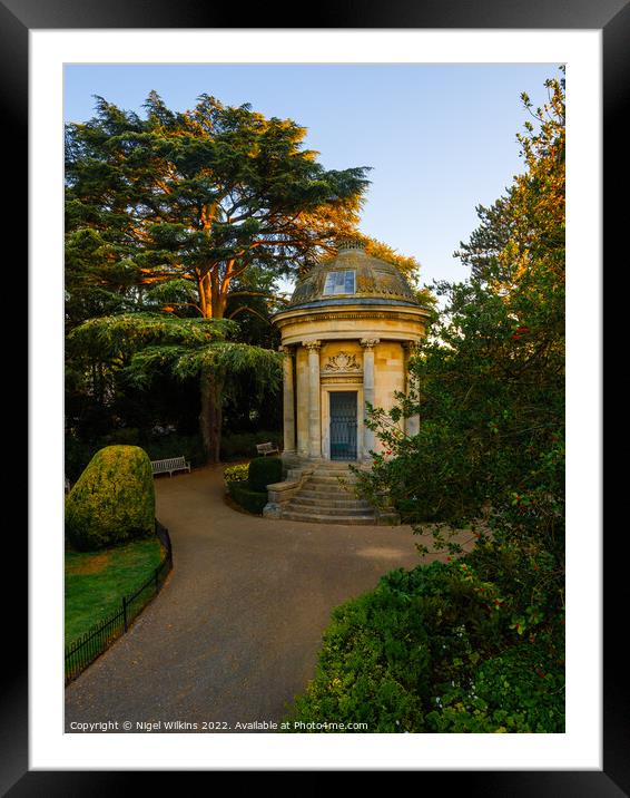 Jephson Gardens, Leamington Spa Framed Mounted Print by Nigel Wilkins