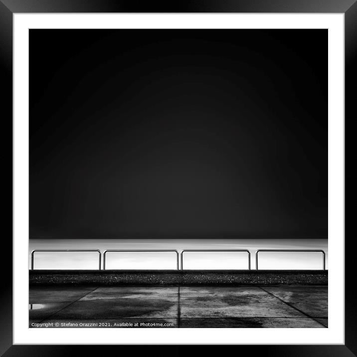 Terraces I (2010) Framed Mounted Print by Stefano Orazzini