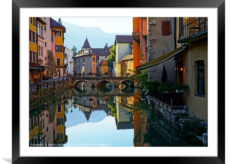 Buy Framed Mounted Prints of Annecy, France  by Robin Clarke