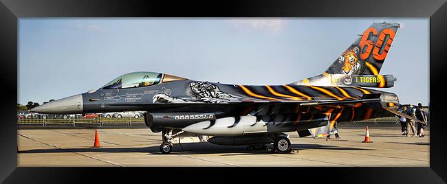 F16 NATO Tigermeet Framed Print by Oxon Images