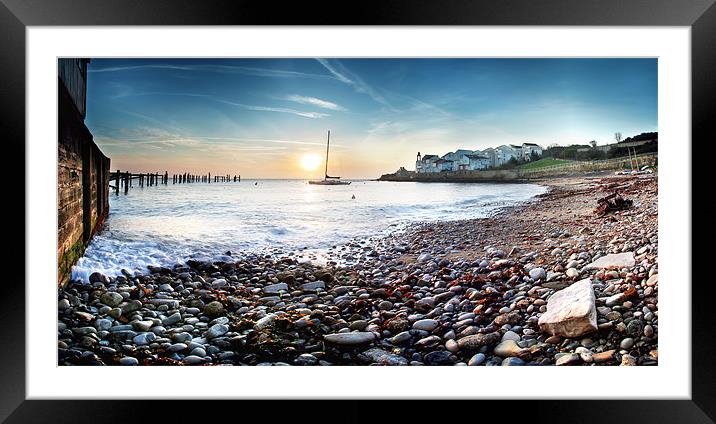 Dorset coast Framed Mounted Print by Tony Bates