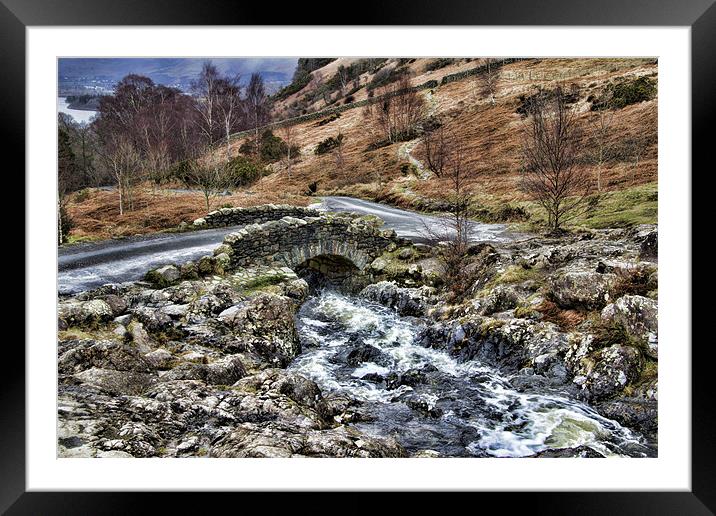 Ashness Bridge Framed Mounted Print by Northeast Images