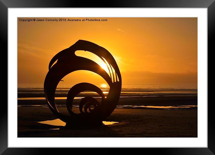 Marys Shell, Cleveleys Framed Mounted Print by Jason Connolly