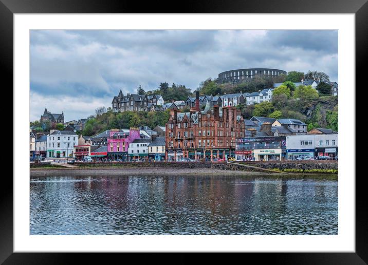 Picturesque Oban Framed Mounted Print by Valerie Paterson