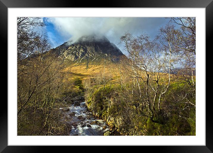 Highland landscape scenery Framed Mounted Print by Gary Eason