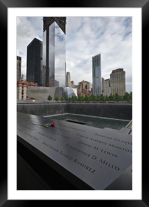 Ground Zero Framed Mounted Print by Gary Eason