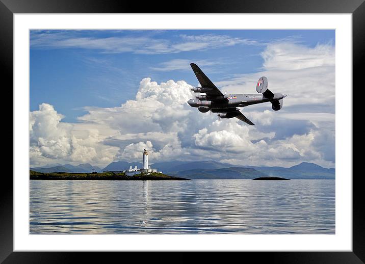 Shackleton heading out on patrol Framed Mounted Print by Gary Eason