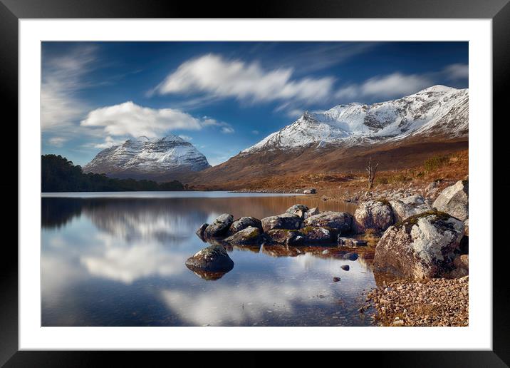 Liathach Framed Mounted Print by Grant Glendinning