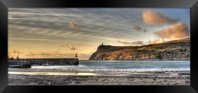 Port Erin Bay Framed Print by Julie  Chambers