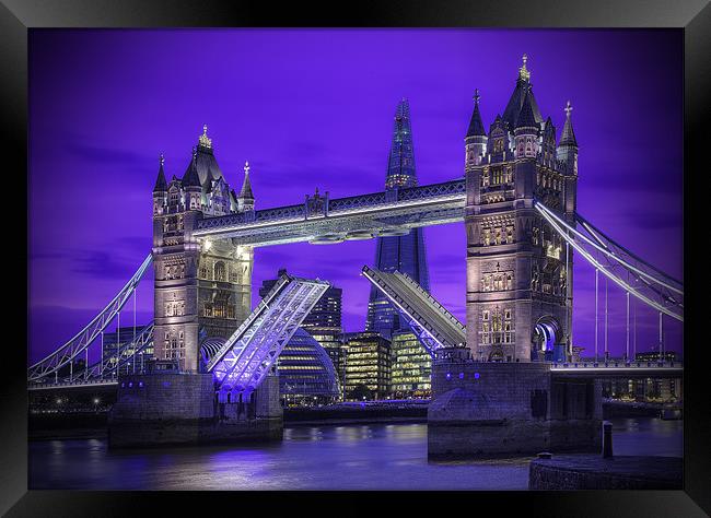Tower Bridge London Framed Print by Garry Spight