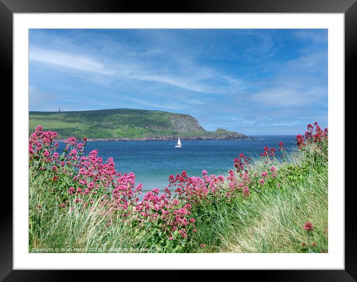 Daymer Bay and Stepper Point  Framed Mounted Print by Brian Pierce