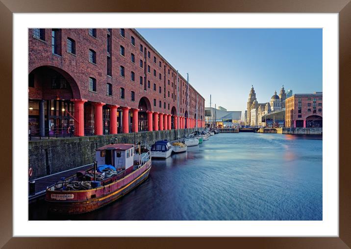 Albert Dock, Liverpool                             Framed Mounted Print by Darren Galpin