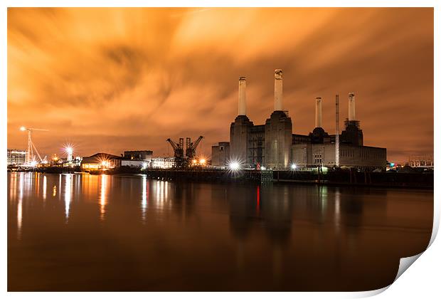Battersea Apocalypse Print by liam young