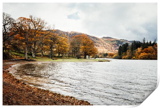 Autumn in the Lake District Print by John Ly