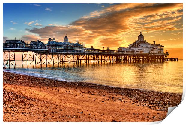 Eastbourne Pier Print by Phil Clements